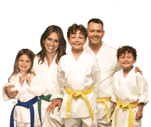 Martial Arts Lessons for Families in Columbia MO - Group Family for Martial Arts Footer Banner